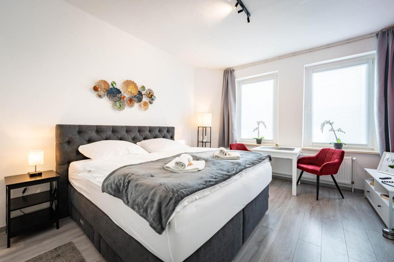 Apartmento Blue Magdeburg - Zentral - Wifi - Netflix المظهر الخارجي الصورة