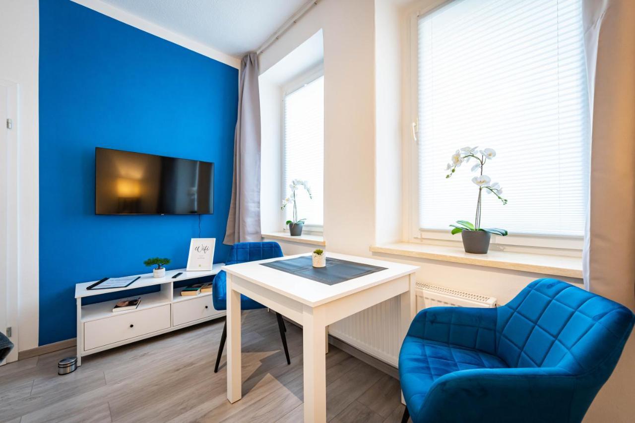 Apartmento Blue Magdeburg - Zentral - Wifi - Netflix المظهر الخارجي الصورة